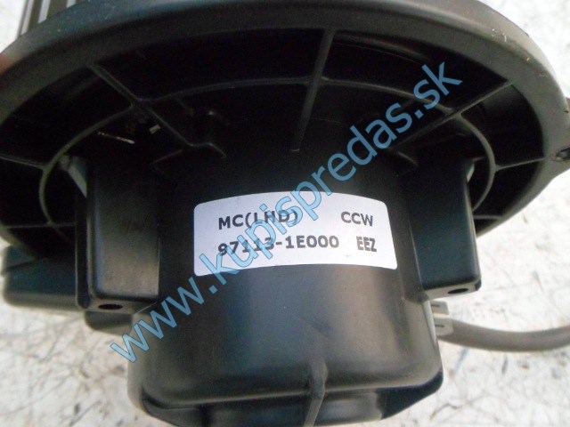 ventilátor kúrenia na hyundai accent, 97113-1E000